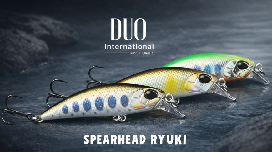 Velika dopuna: DUO Spearhead Ryuki vobleri (38S–110S) i Ryuki leptiri 3.5g / 5g