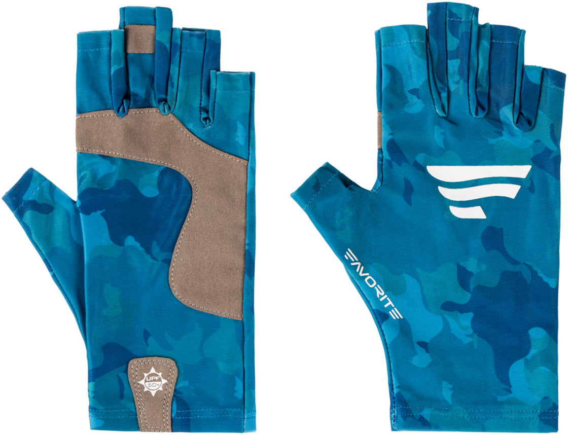 FAVORITE Fishing Gloves-Blue