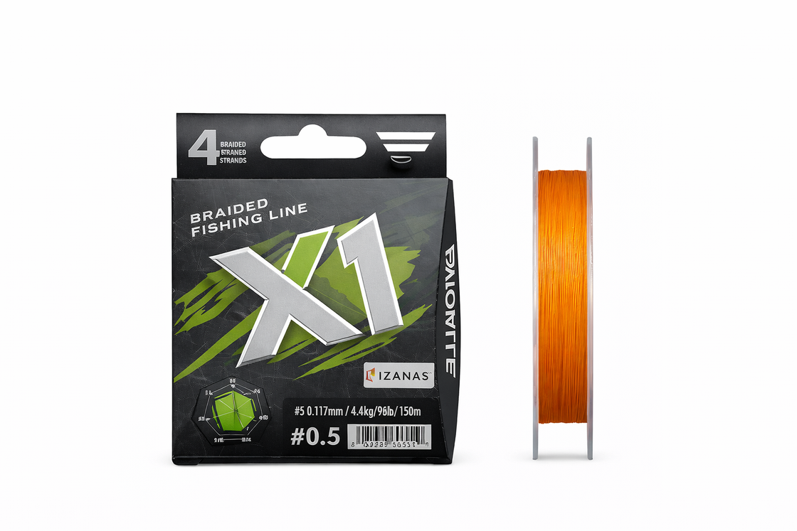 FAVORITE Fishing X1 PE x4 orange #2