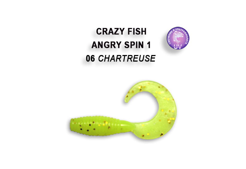 CRAZY FISH Angry Spin 25