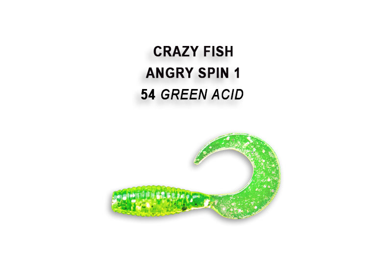 CRAZY FISH Angry Spin 25