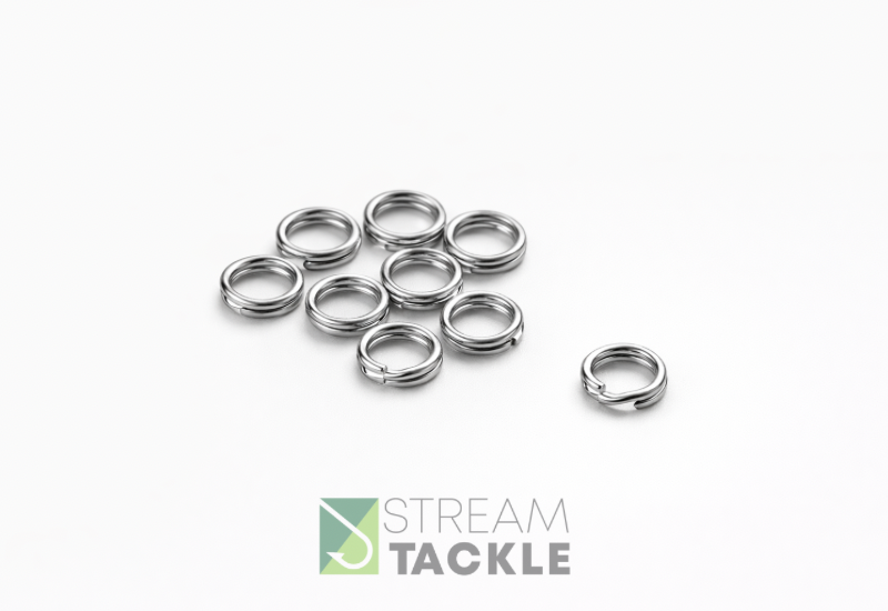 Split rings STREAM TACKLE 0.7x3.5x5.2mm