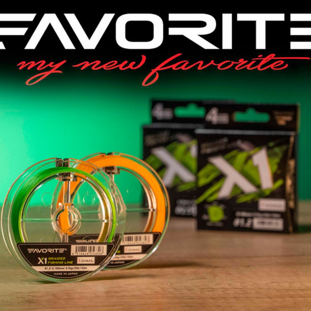 FAVORITE  Fishing X1 PE x4 green #2