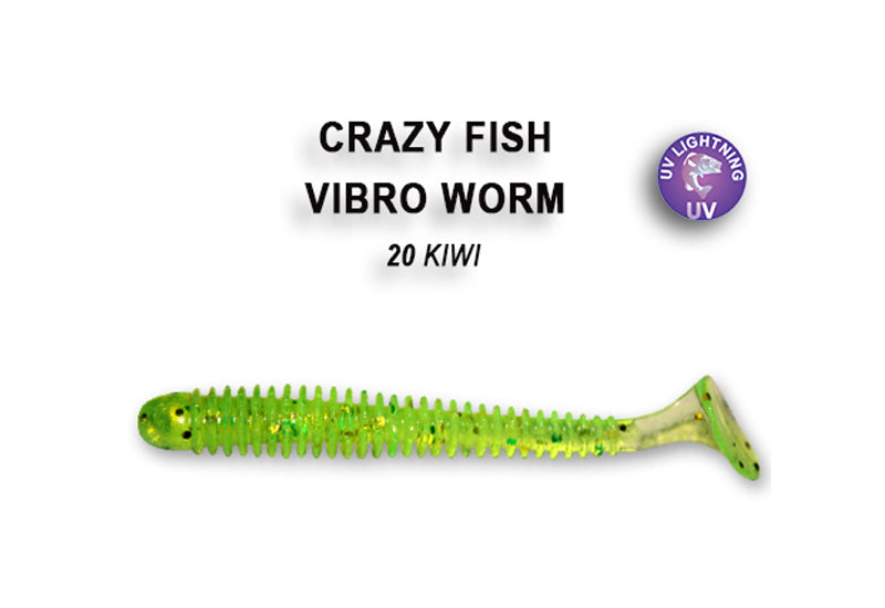 CRAZY FISH Vibro Worm 55