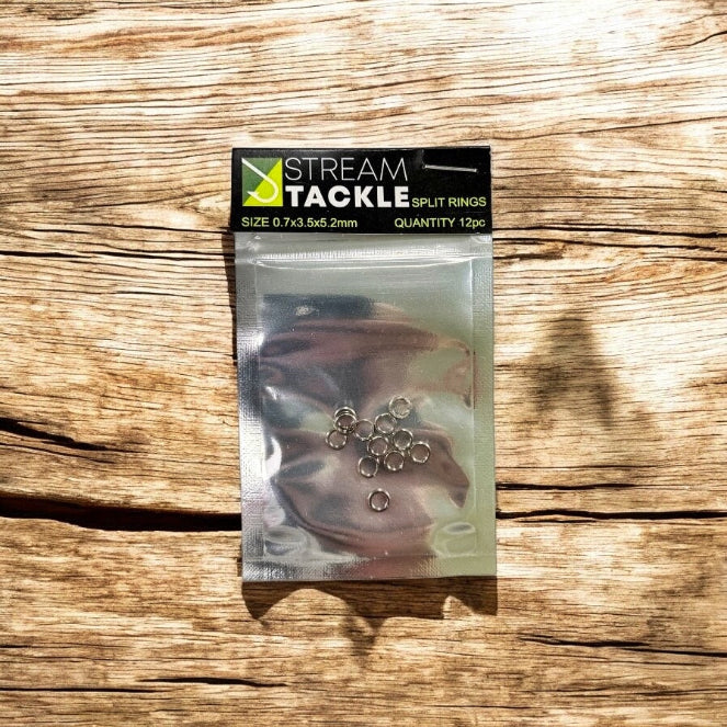 Split rings STREAM TACKLE 0.7x3.5x5.2mm