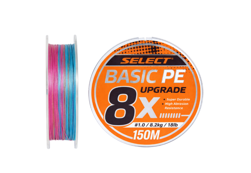 SELECT Basic Braided Line PE 8x Multicolor
