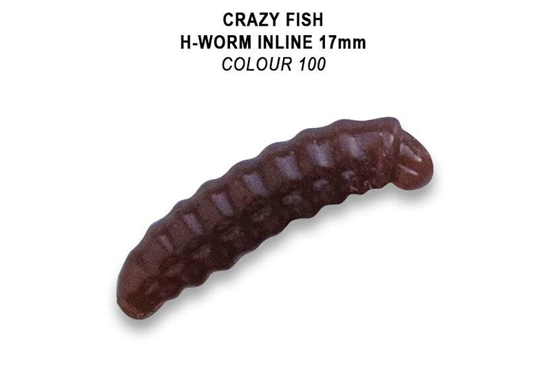 CRAZY FISH H Worm Inline 1.7cm, plivajuci