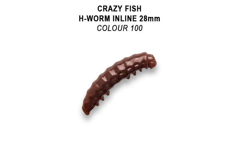 CRAZY FISH H Worm Inline 2.8cm, plivajuce
