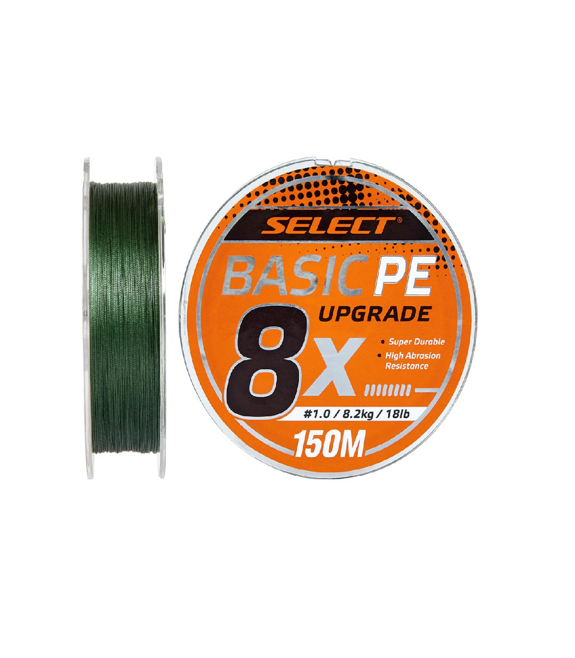 SELECT Basic Braided Line PE 8x Dark Green