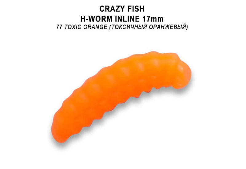 CRAZY FISH H Worm Inline 1.7cm, tonuci